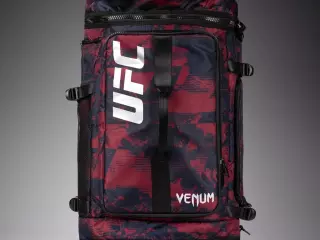Venum UFC Zenith Authentic Fight Week Gear Bag Rojo-Negro MOCHILA