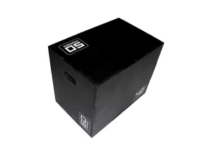 Cajón madera mediano - Wood Plyobox . Negro