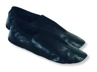 Zapatillas gimnasia piel