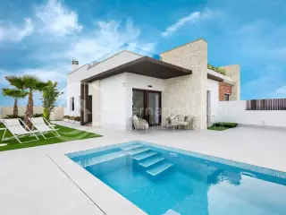Villas pareadas 2 dormitorios, 2 baños y piscina Vistabella