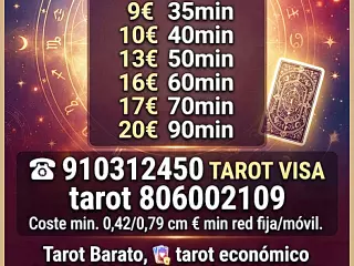 hoy TAROT VISA VIDENTE BUENA PROMOCIÓN