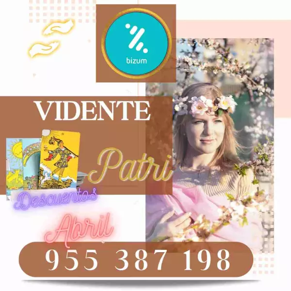 Patri Vidente detalles fechas Tarot BIZUM Promoción