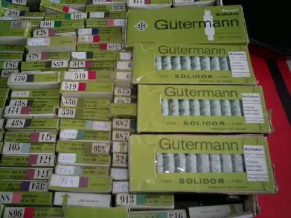 Venta de Bobinas de Hilo Gütermann 100% Seda - Oferta por Cierre