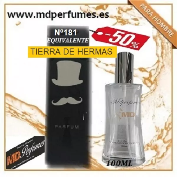 Oferta 10€; Perfume Hombre  TIERRA DE HERMAS Gama Equivalente