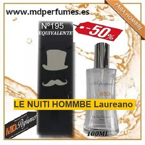Oferta Perfume equivalente LE NUITI HOMMBE Laureano