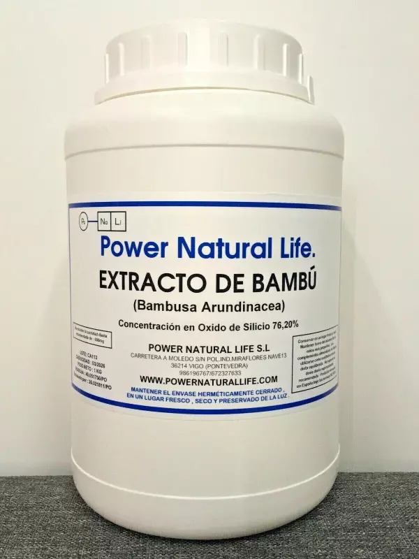 VENTA DE EXTRACTO DE BAMBU EN POLVO 76,2% OXIDO DE SILICE