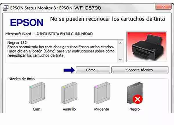 RESET DE ALMOHADILLAS: Cualquier modelo L1250, L3