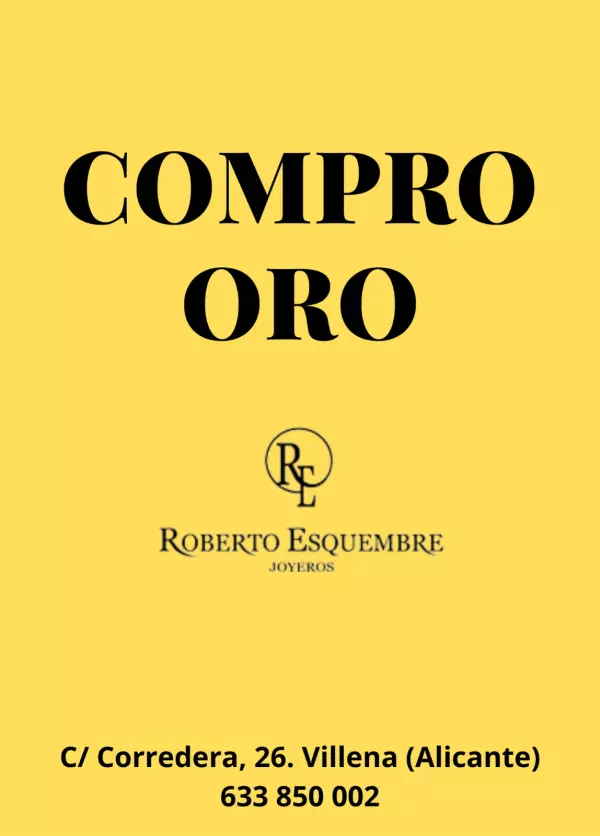 Compro Oro en Villena – Mejor Precio al Instante | Joyeros Esquembre