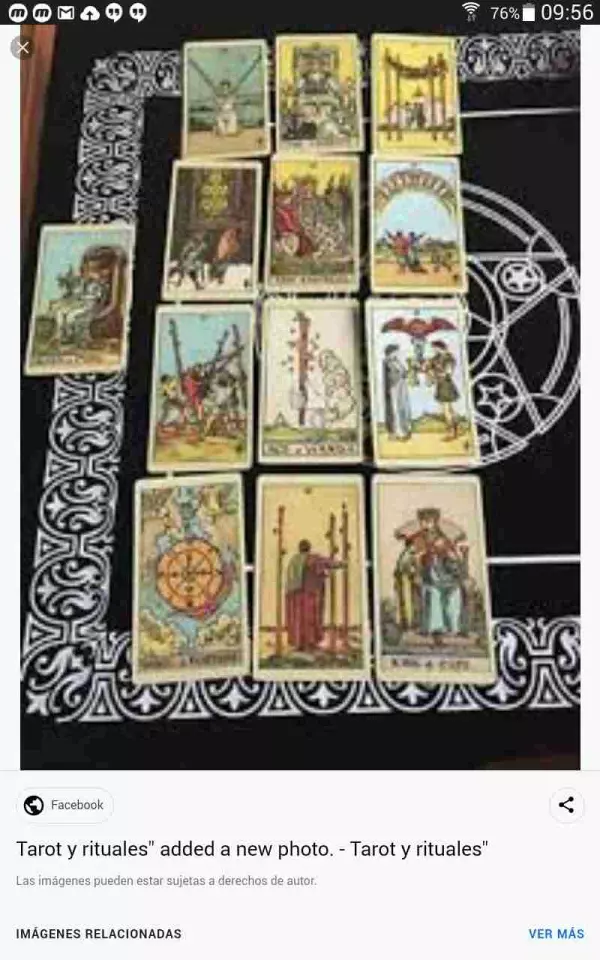 Tarot, rituales 24 horas