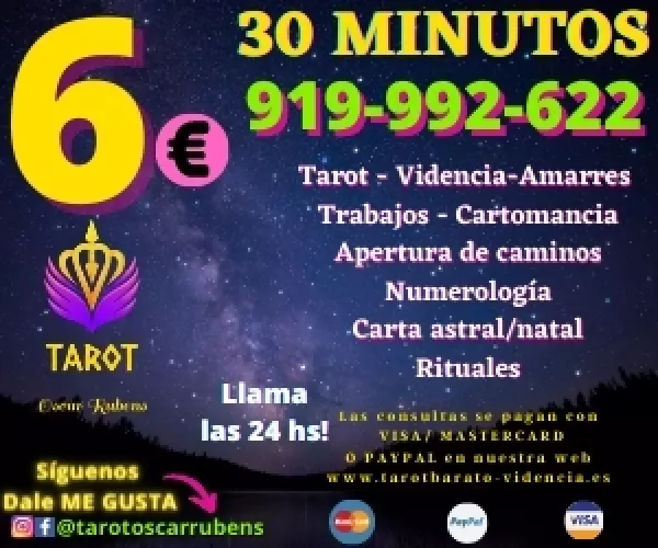 Tarot la ayuda que necesitas, al mejor precio