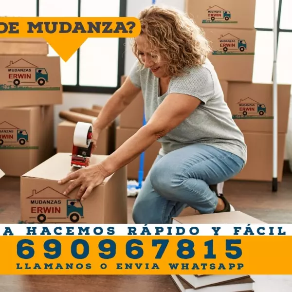 Mudanzas, portes traslados de Muebles