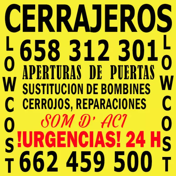 CERRAJEROS AMPOSTA LOWCOST