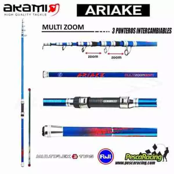 Caña AKAMI ARIAKE Multi Zoom Boat 4MT