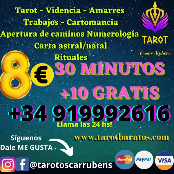 Tarot consulta de 30 minutos+10 minutos de regalo