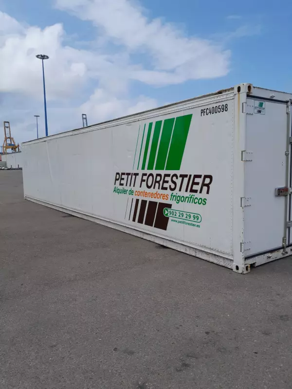 CONTENEDOR MARÍITMO 40\' REEFER GIJÓN