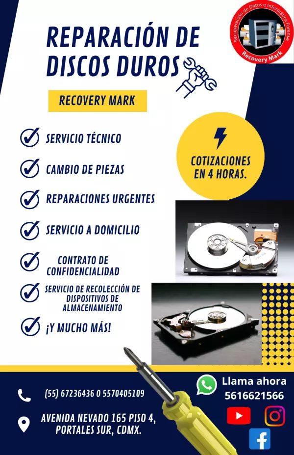 RECUPERACION DE DATOS EN ARCHIVOS DE TU DISCO DURO