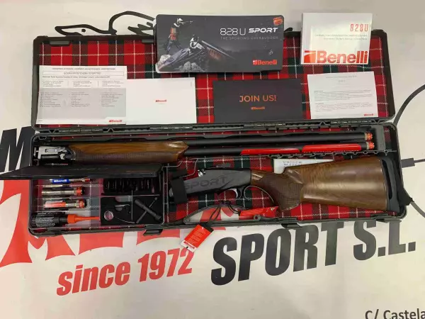 ESCOPETA BENELLI 828 U SPORTING ZURDO REESTRENO