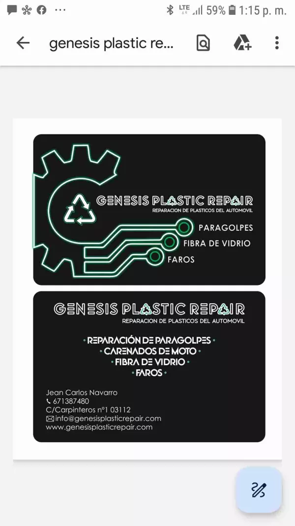 Reparacion De Faros y paragolpes villafranqueza