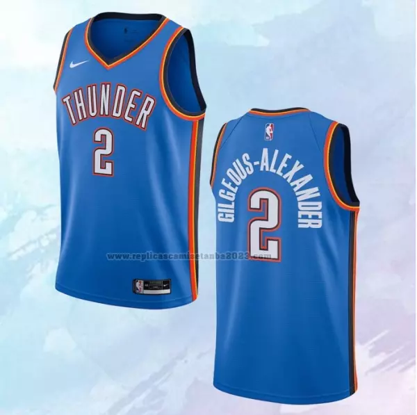 NO 2 Shai Gilgeous-Alexander Camiseta Oklahoma City