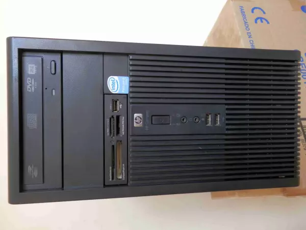 PC HP DVD+LECTOR TARJETAS+RATON+TECLADO+WINDOWS10
