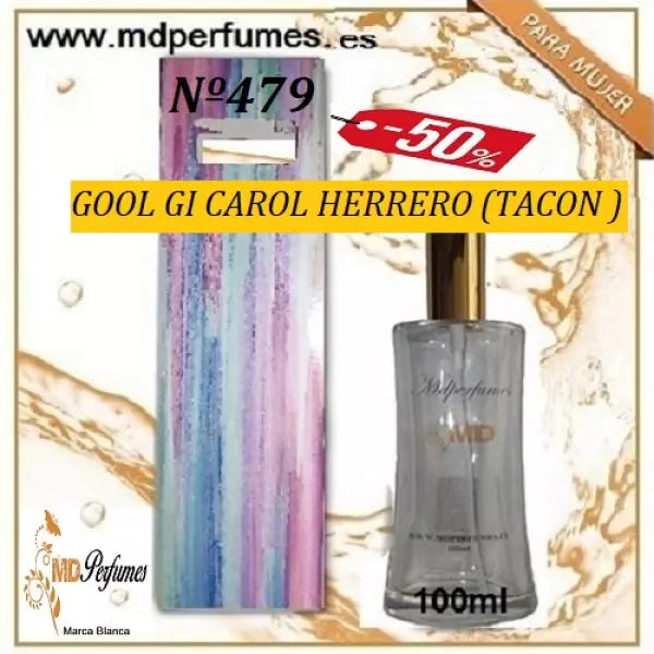 Oferta Perfume GOOL GI CAROL HERRERO (TACON ) Alta Gama