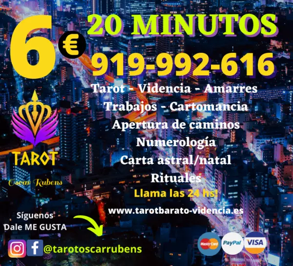 Tenemos las respuestas, tarot barato 20 minutos