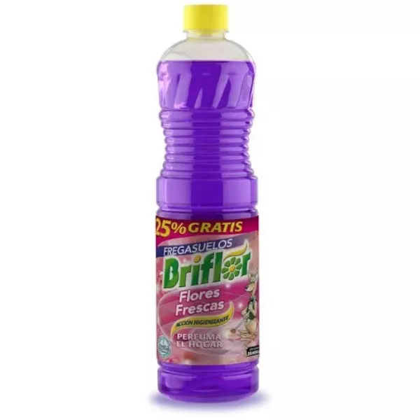 BRIFLOR FREGASUELOS HIGIENIZANTE FLORES FRESCAS 1,25 LITROS