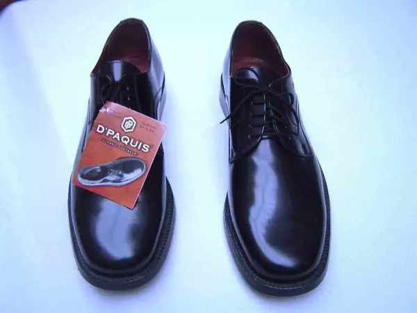 Zapato clásico de hombre, todo piel en negro