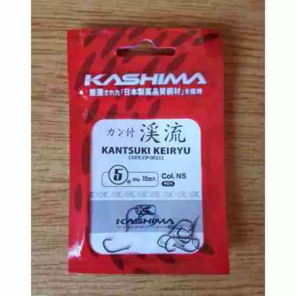 Anzuelo Carbono KASHIMA KANTSUKI KEIRYU Nº 5