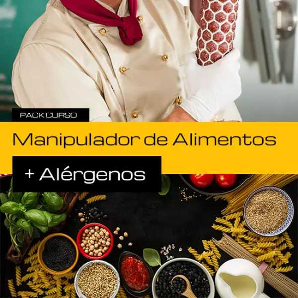 CARNET MANIPULADOR DE ALIMENTOS Y ALÉRGENOS