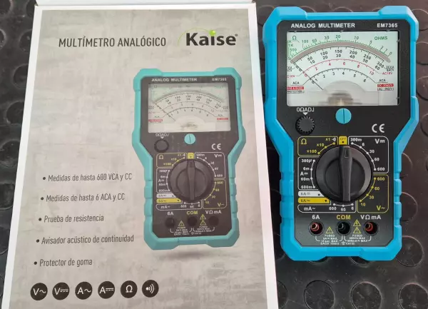 MULTIMETRO ANALOGICO EM7365 KAISE