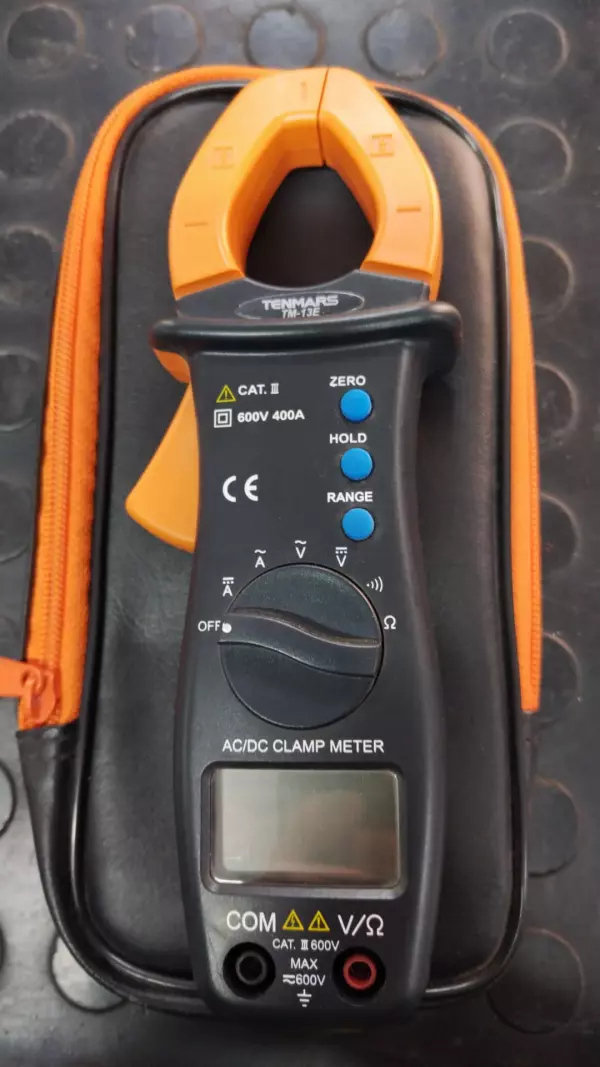 PINZA AMPERIME DIGITAL DC 6/60/600V