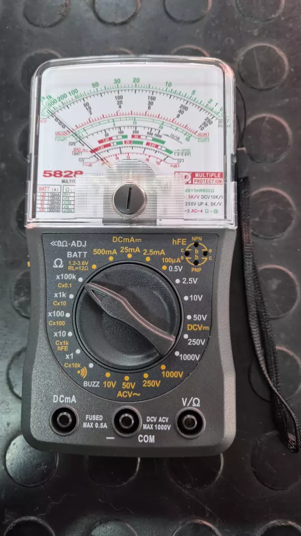 MULTIMETRO ANALOGICO 5828NJTY 1000V