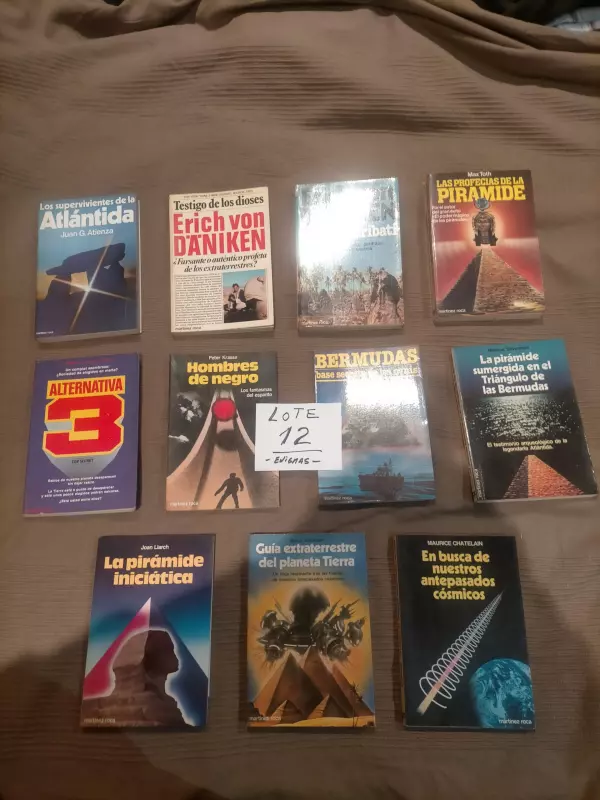 Lote n°12 - Enigmas - 11Libros