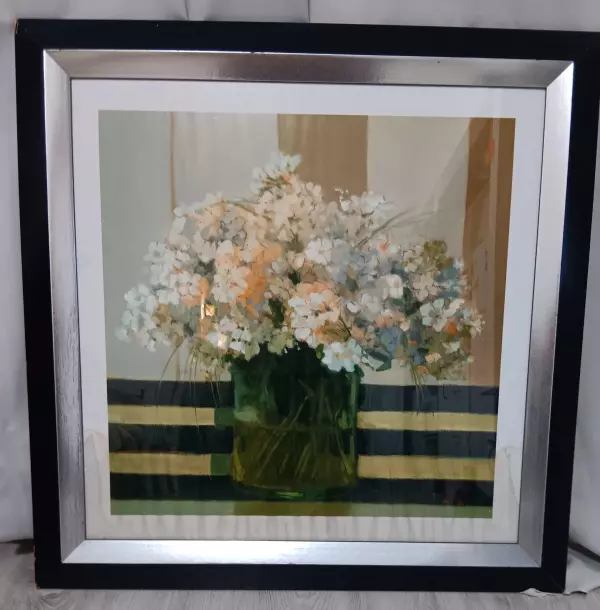 pintura de flores painting of flowers