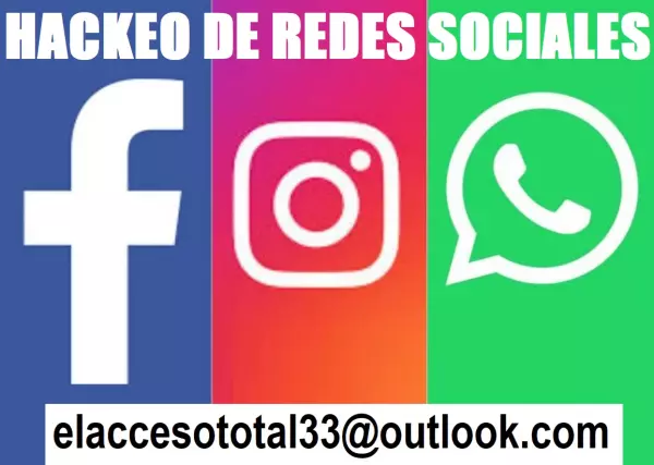 Acceso total a redes Instag Face y whatsapp