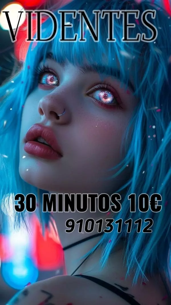 Videntes telefónico visa 20 minutos 7 euros