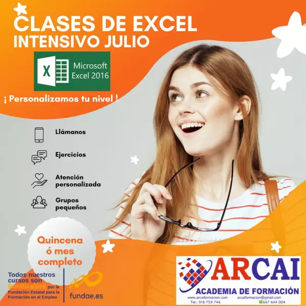 Clases de EXCEL INTENSIVO JULIO