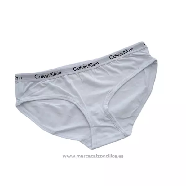 Slip Calvin Klein Mujer 365 Blanco
