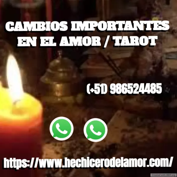 CAMBIOS IMPORTANTES EN EL AMOR / TAROT - LLAMAME YA