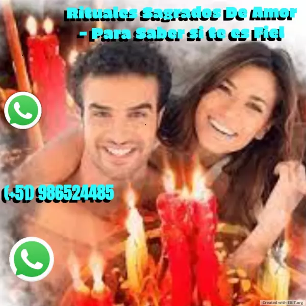 RITUALES SAGRADOS DE AMOR - PARA SABER SI TE ES FIEL