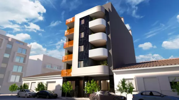 APARTAMENTO  NUEVO  DE 2 HABITACIONES 2 BAÑOS, PISCINA EN LA PLAYA EN TORREVIEJA ( ALICANTE)