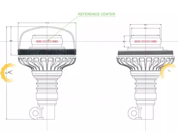 Rotativos o girofaros LED