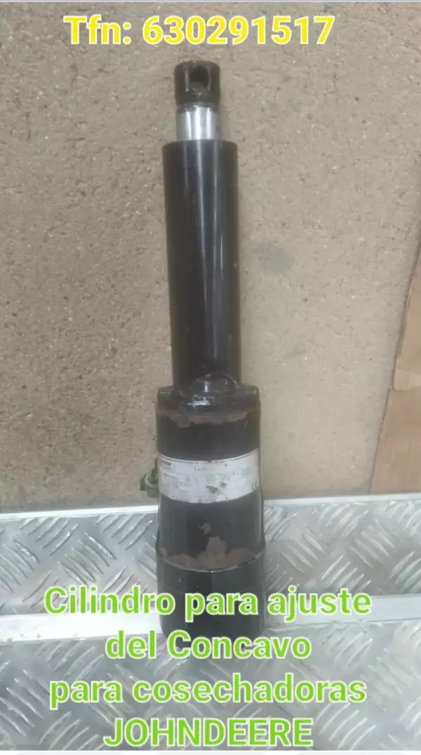Cilindro de john deere para ajuste del concavo