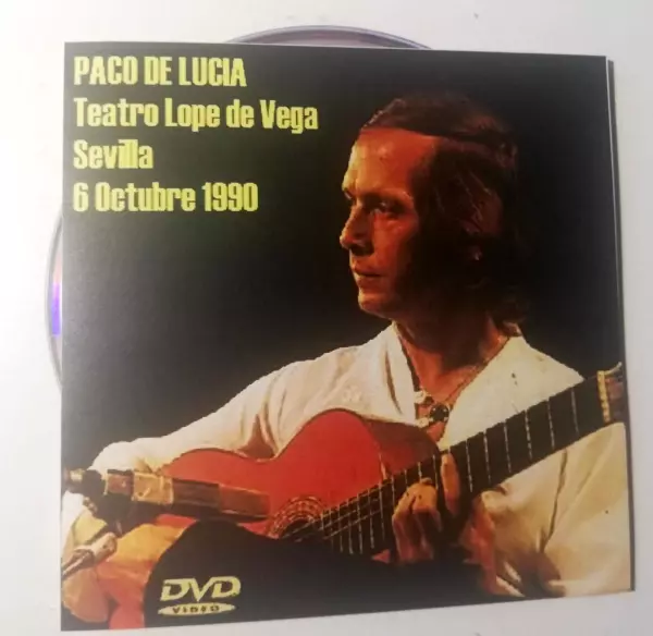 PACO DE LUCIA - TEATRO LOPE DE VEGA, SEVILLA 1990 (DVD)