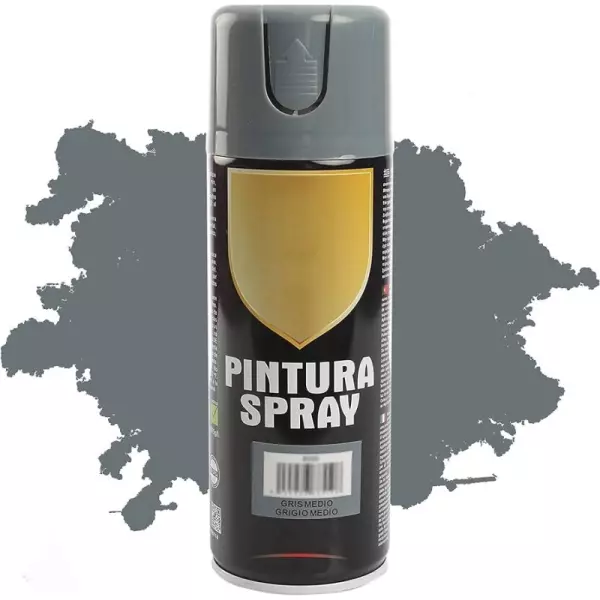 8550 SPRAY PINTURA COLOR GRIS MEDIO 400 ML. SPSIL