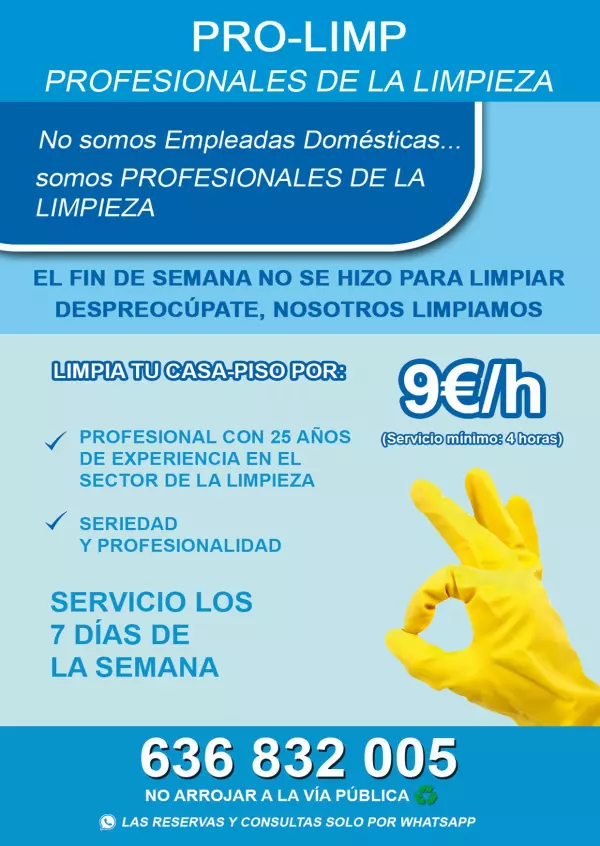 PRO-LIMP LIMPIA MEJOR!