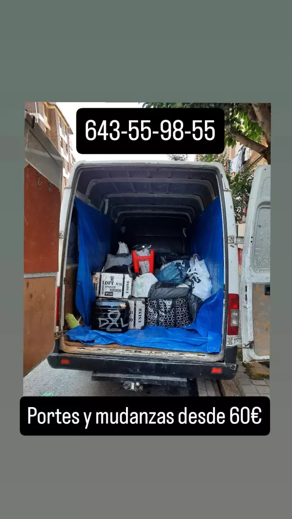Portes y mudanzas desde 60€
