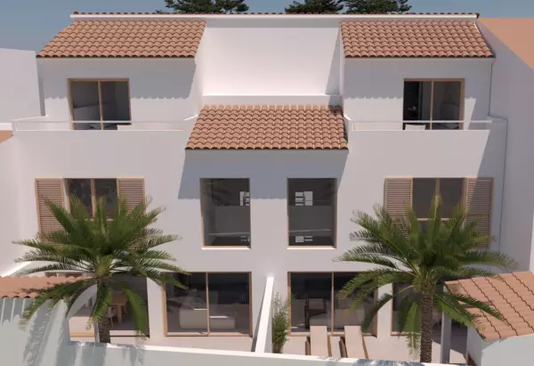 Plot With Licence for 2 Townhouses
