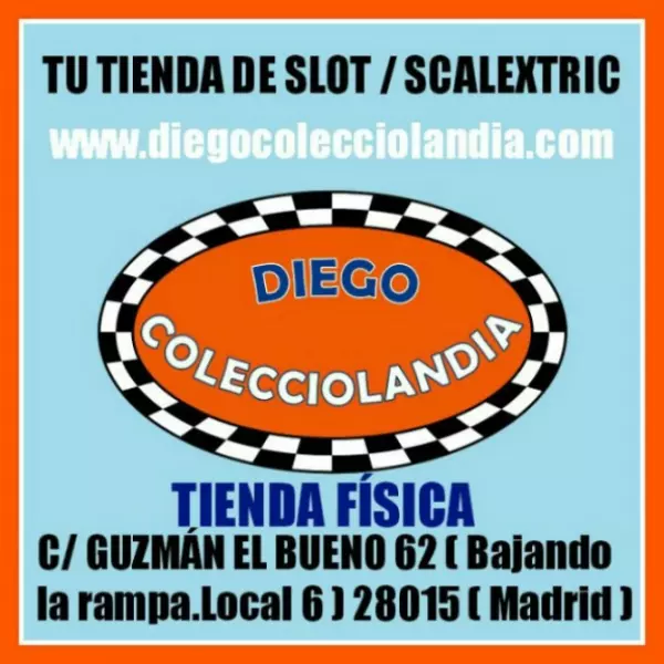 TIENDA SCALEXTRIC MADRID . DIEGO COLECCIOLANDIA